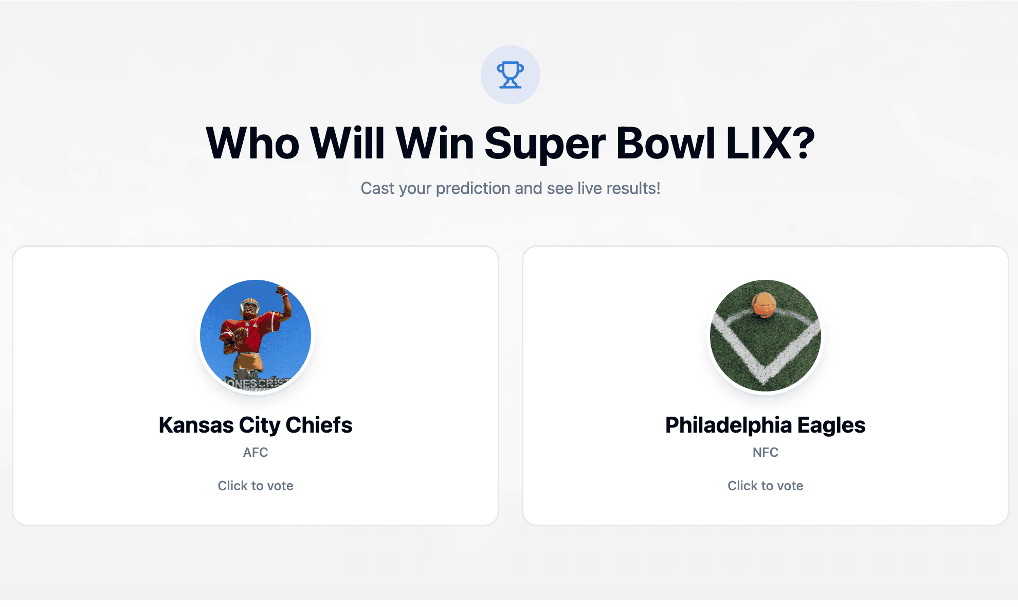 Prediction Poll Example