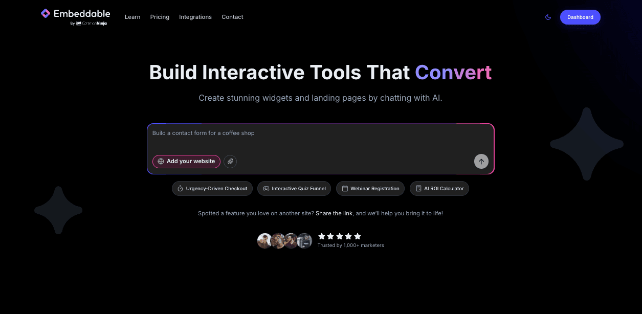 Embeddable Advent Calendar Widget