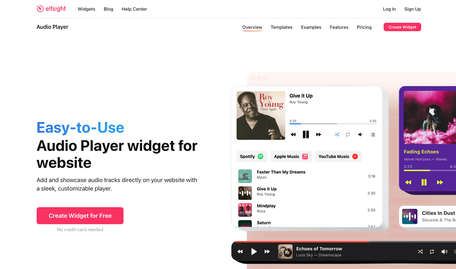 Elfsight Audio Player