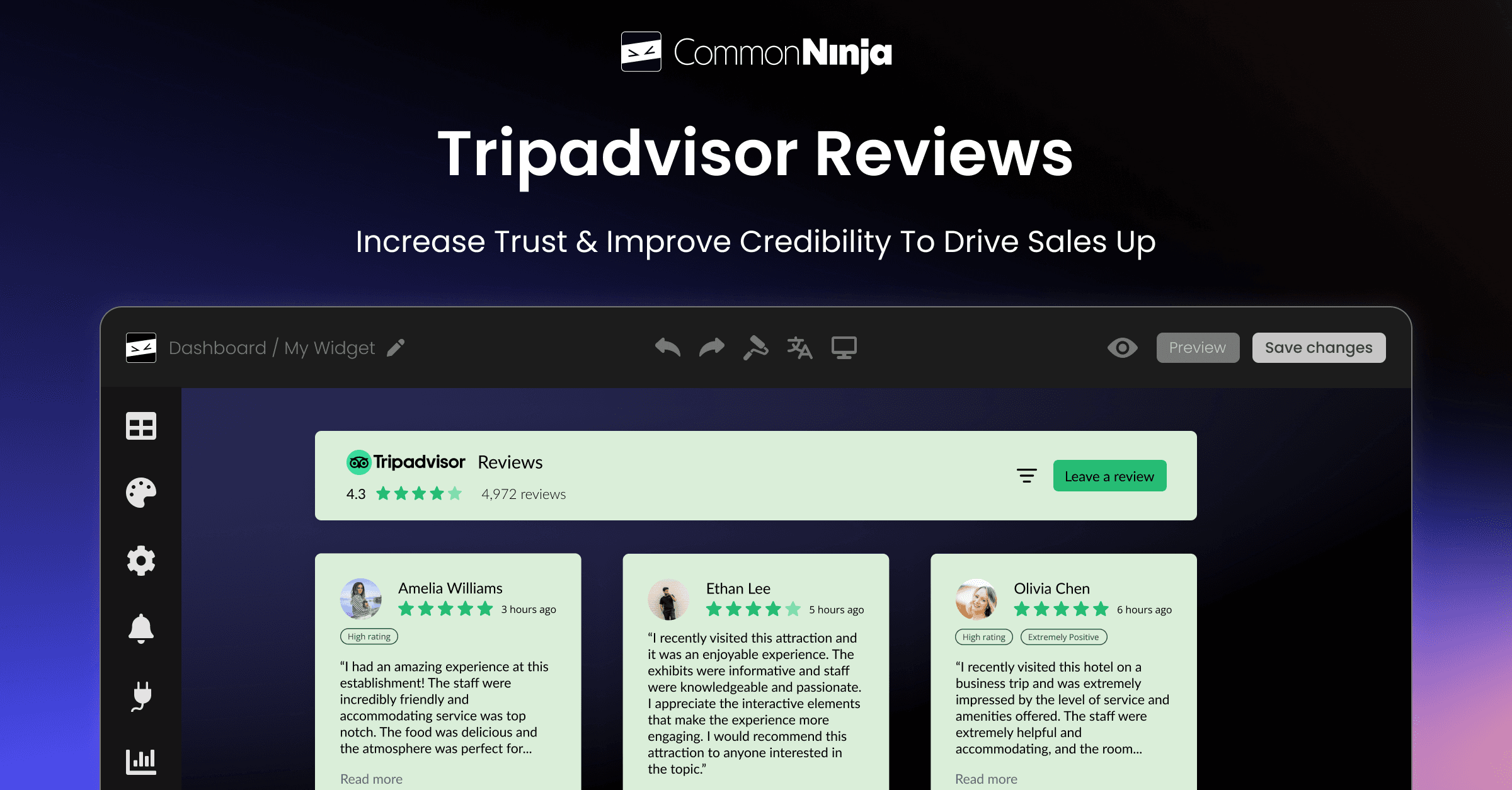 Common Ninja TripAdvisor Reviews