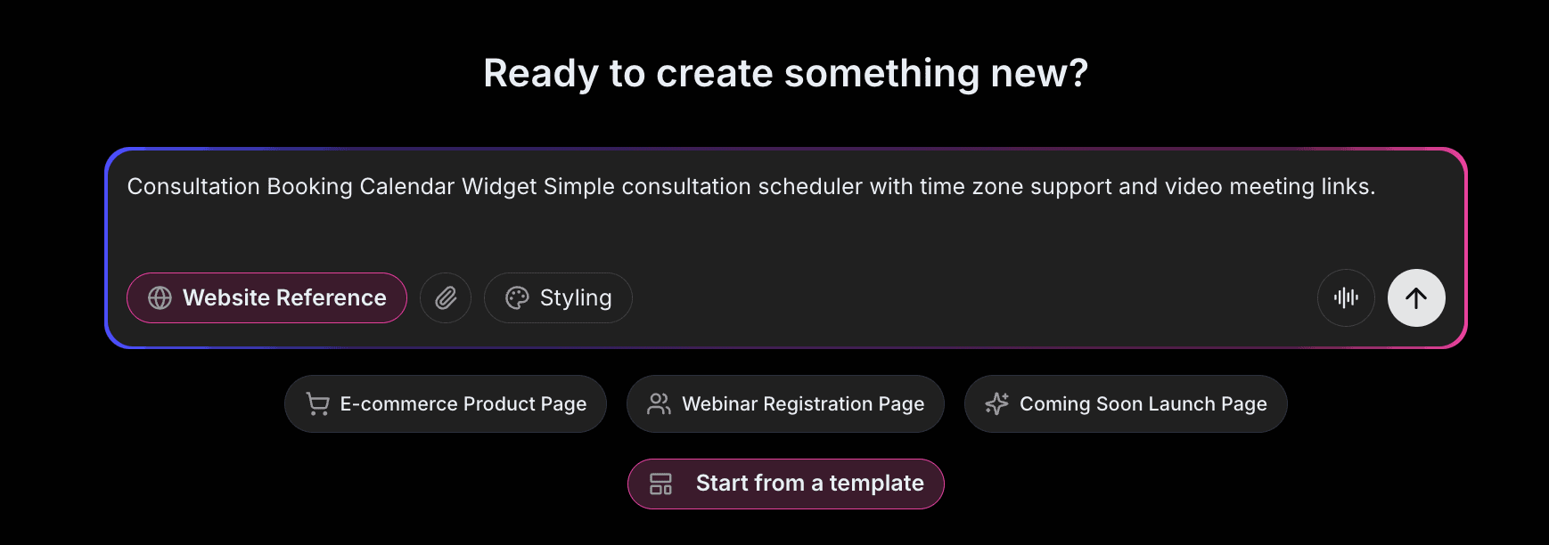 Appointment Booking Prompt Example