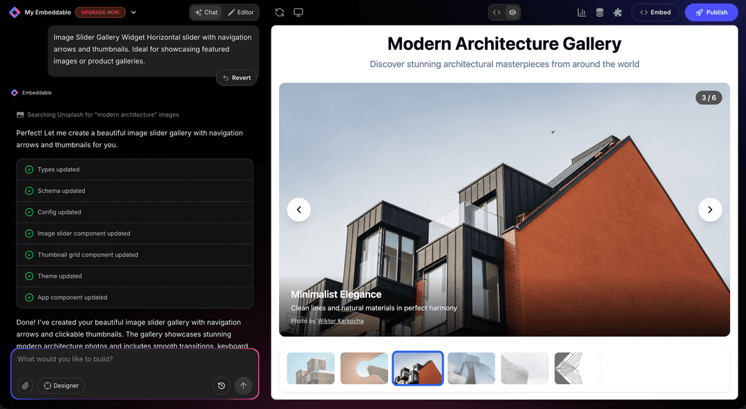 How to Build a Custom Image Carousel Widget for Your Website | Embeddable