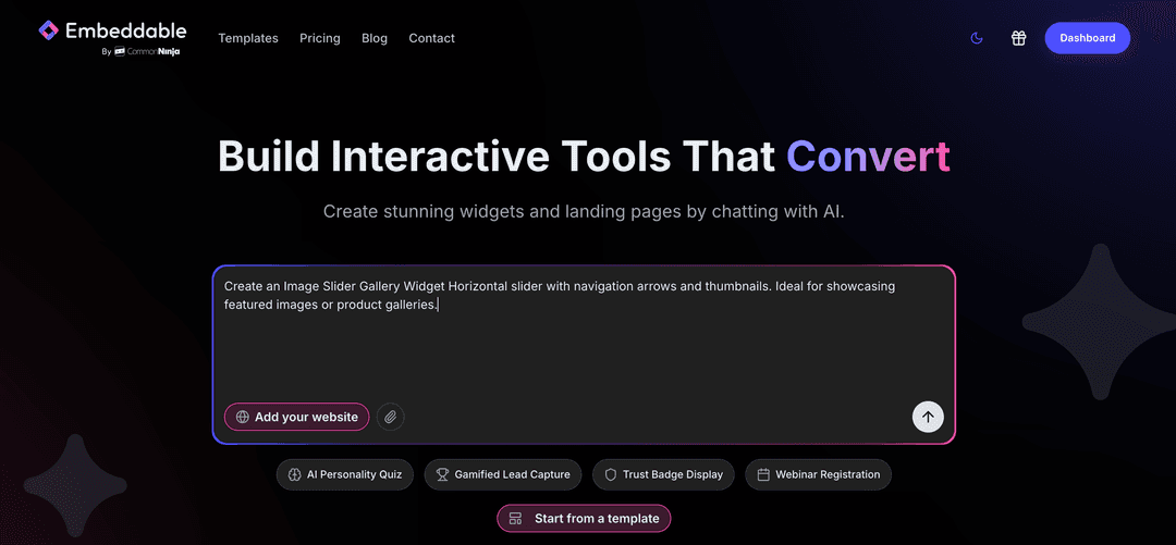 How to Build a Custom Image Carousel Widget for Your Website | Embeddable
