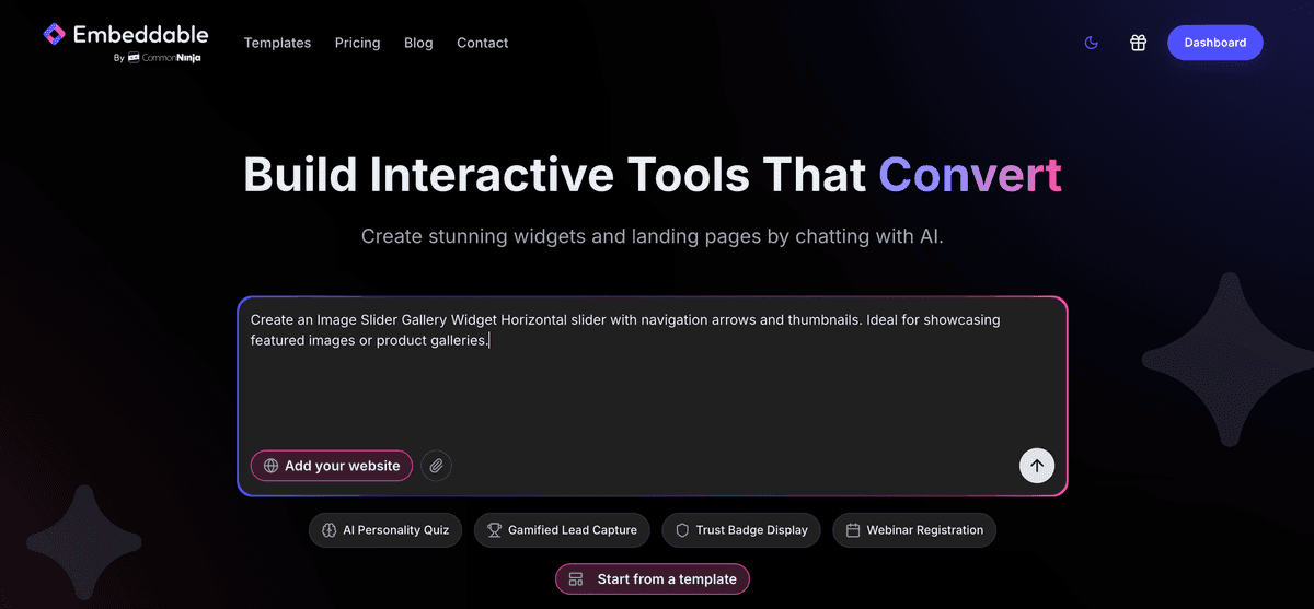 How to Build a Custom Image Carousel Widget for Your Website | Embeddable