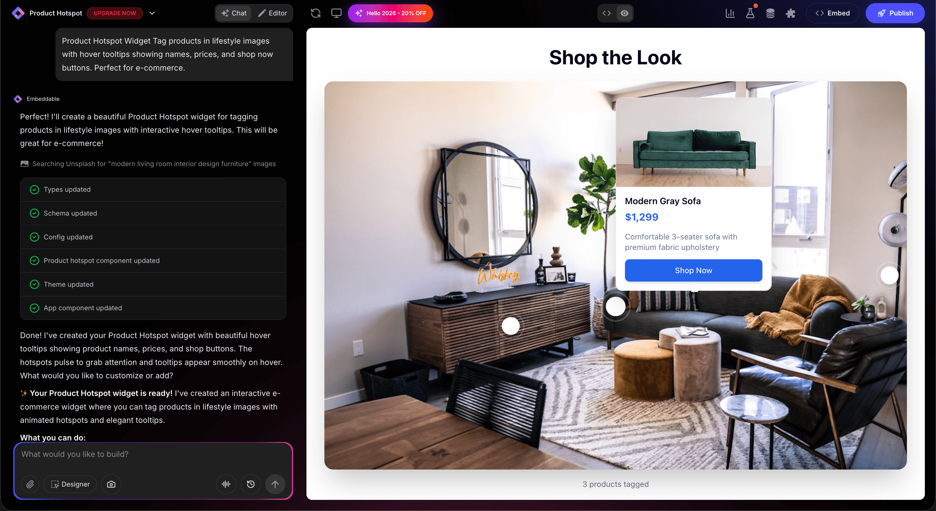 Image Hotspot in Editor