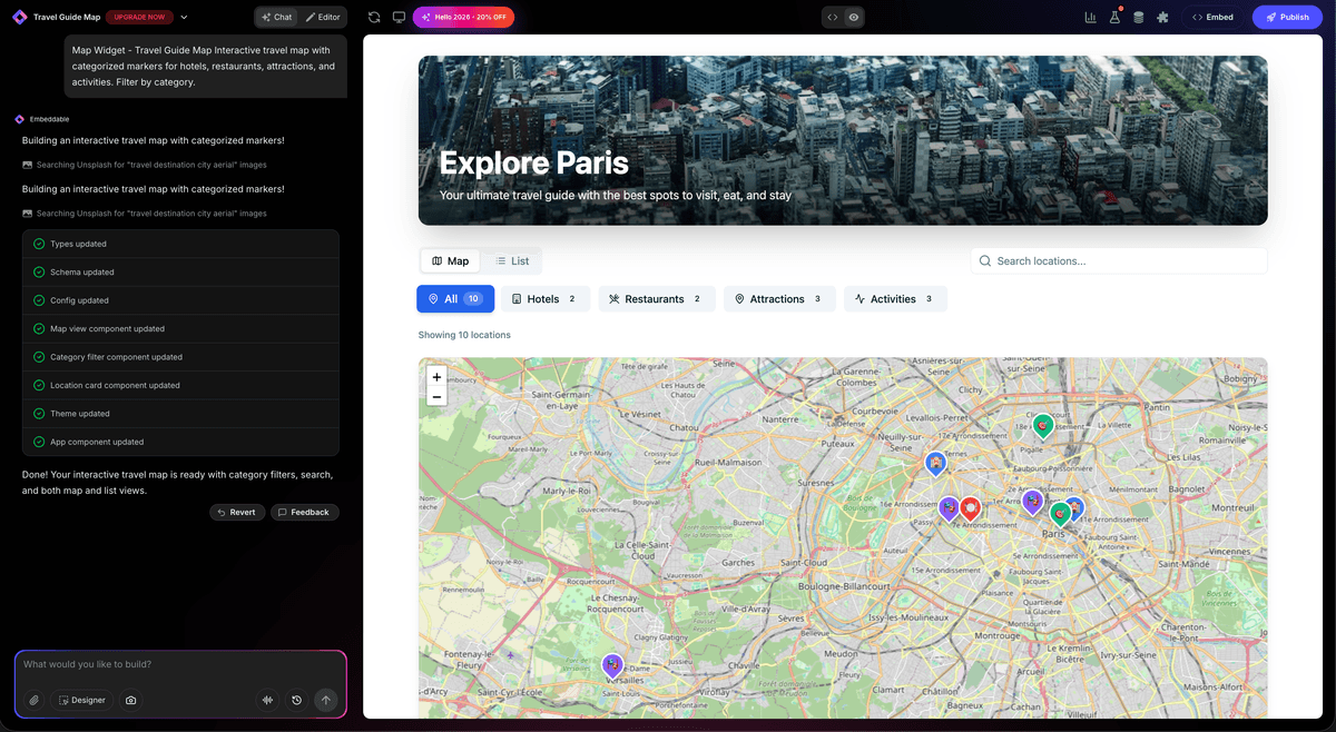 How to Build a Custom Map Widget for Your Website | Embeddable