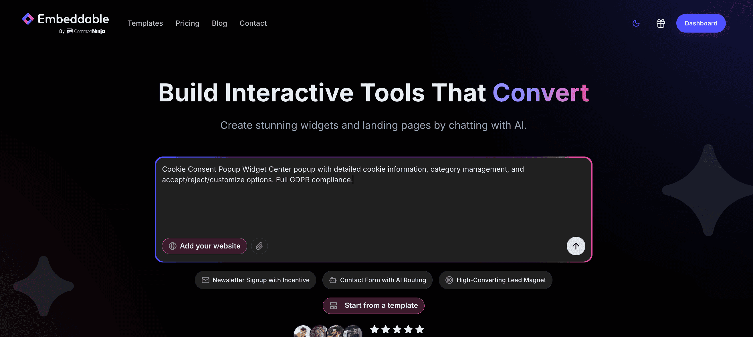 Custom Popup Prompt Example