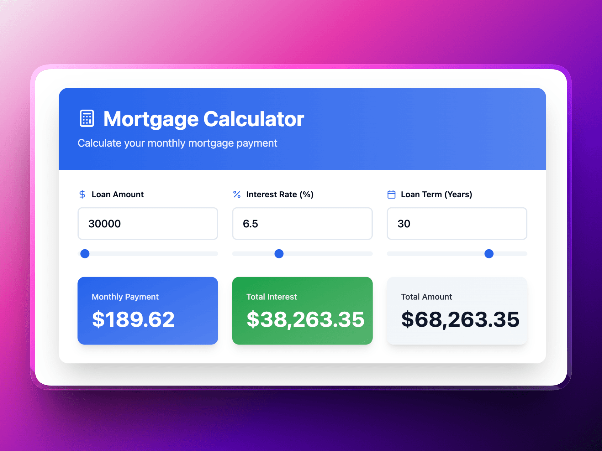 Mortgage Calculator