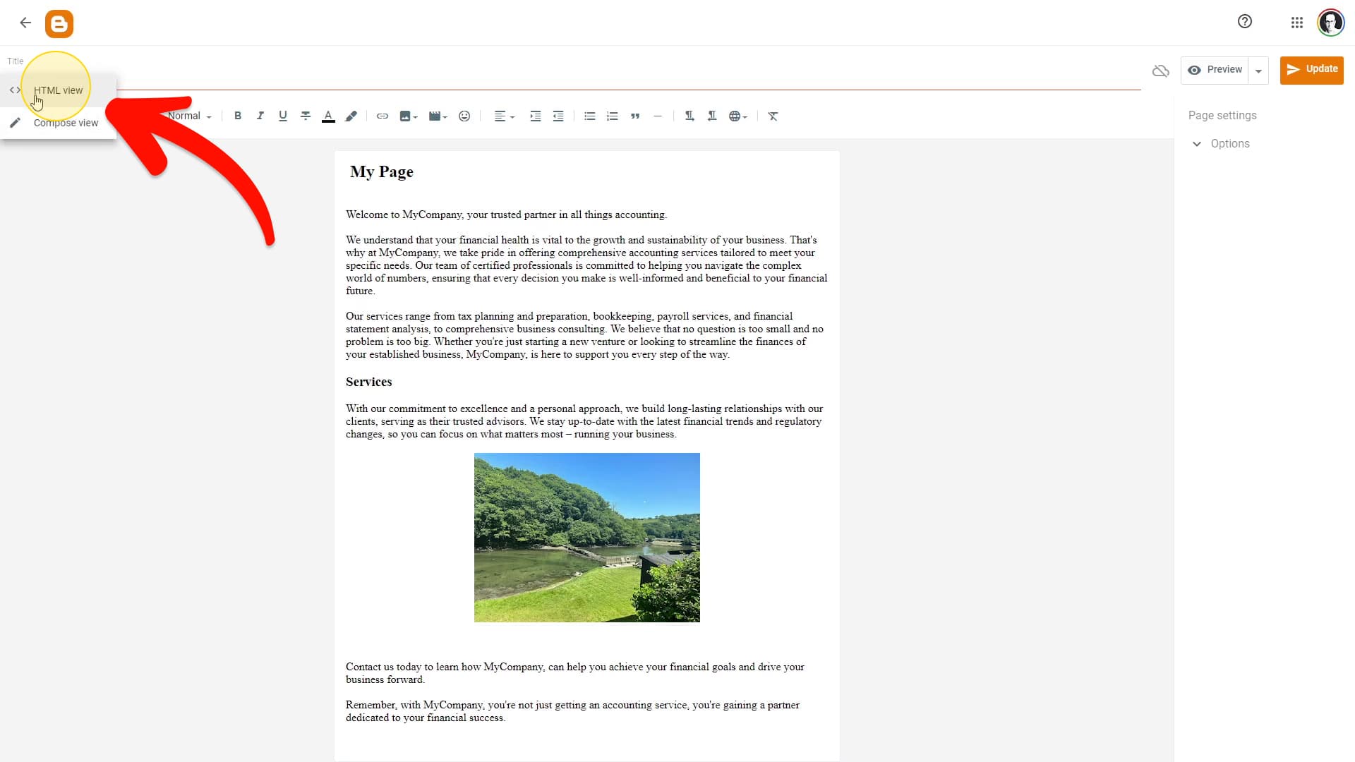 Compose View