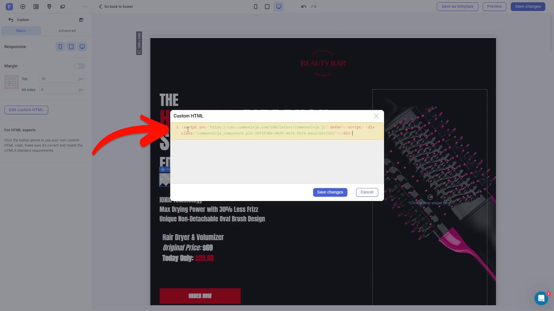 Paste Code
