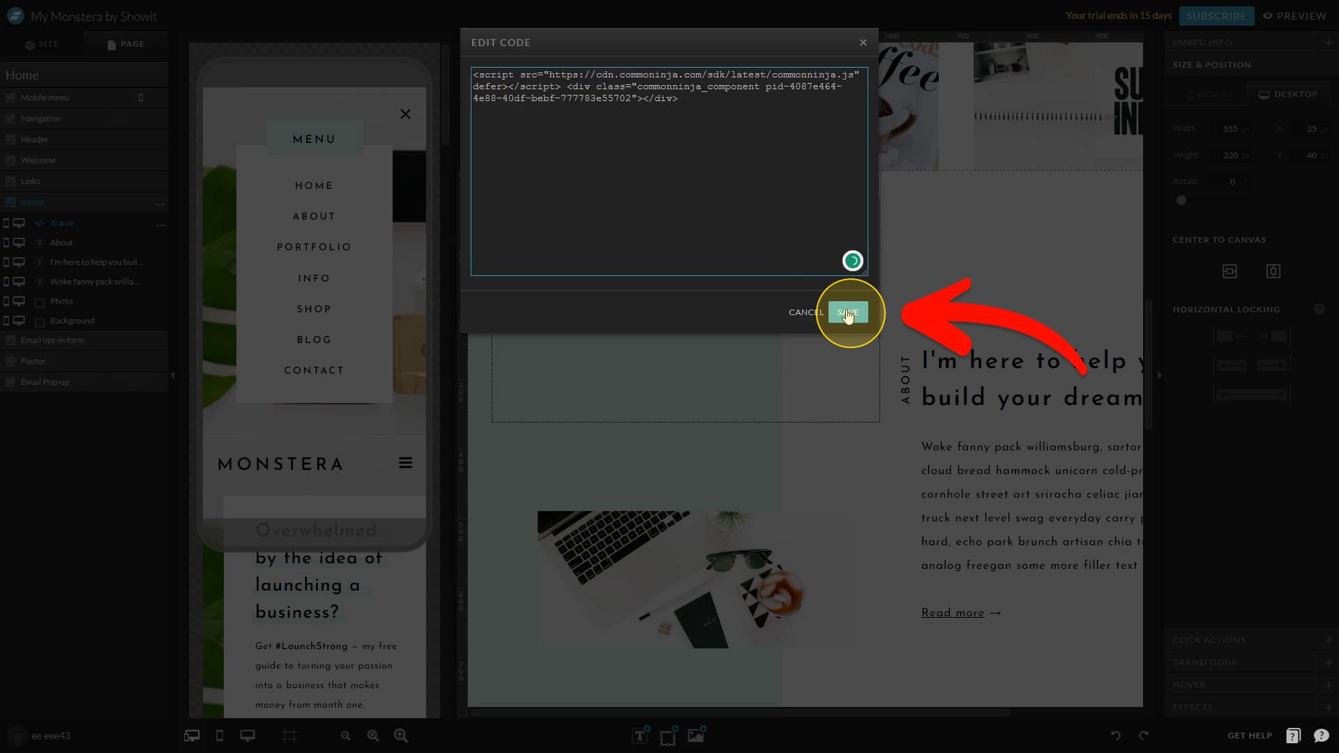 how-to-add-widget-showit-5