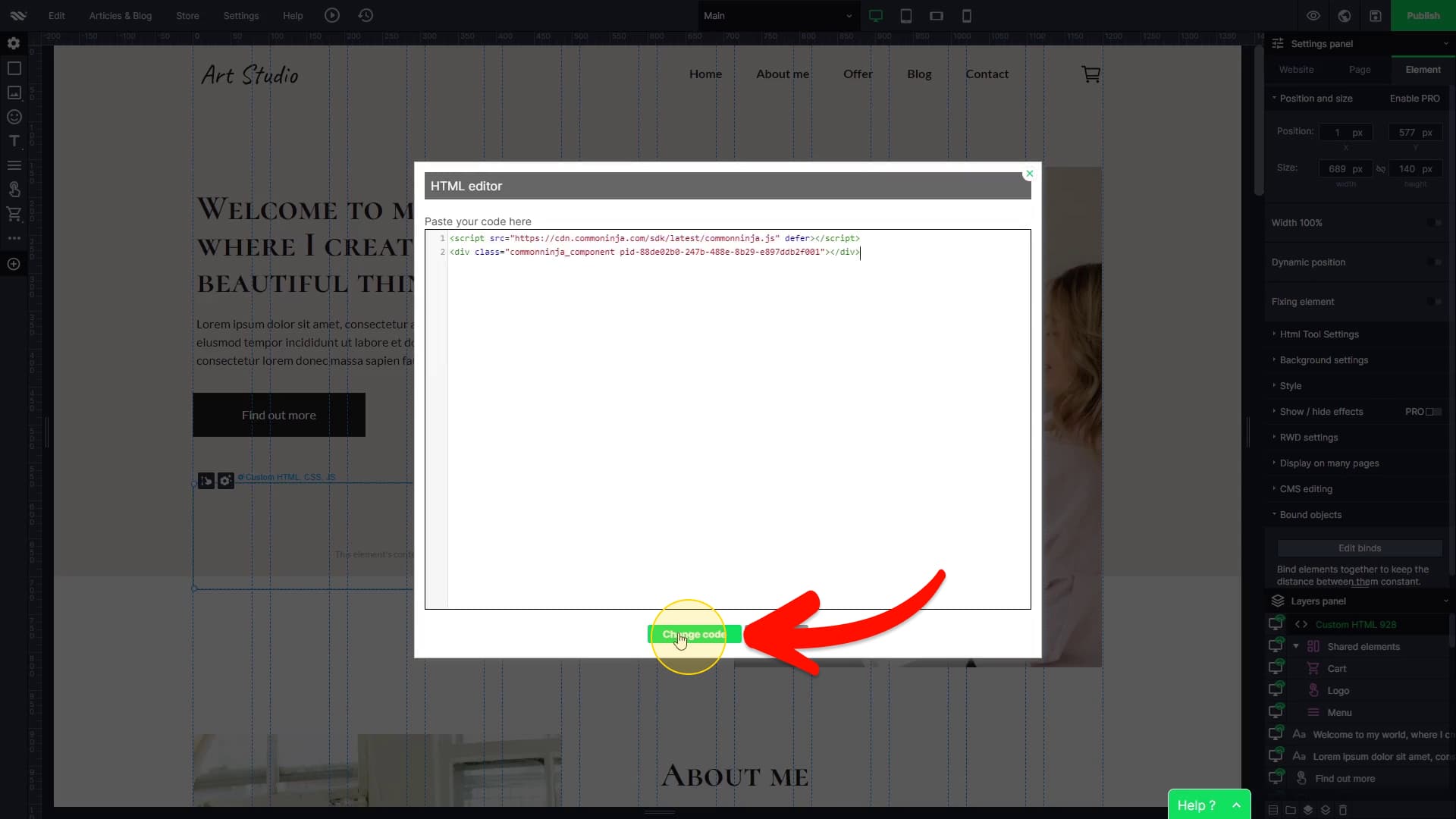 Change Code