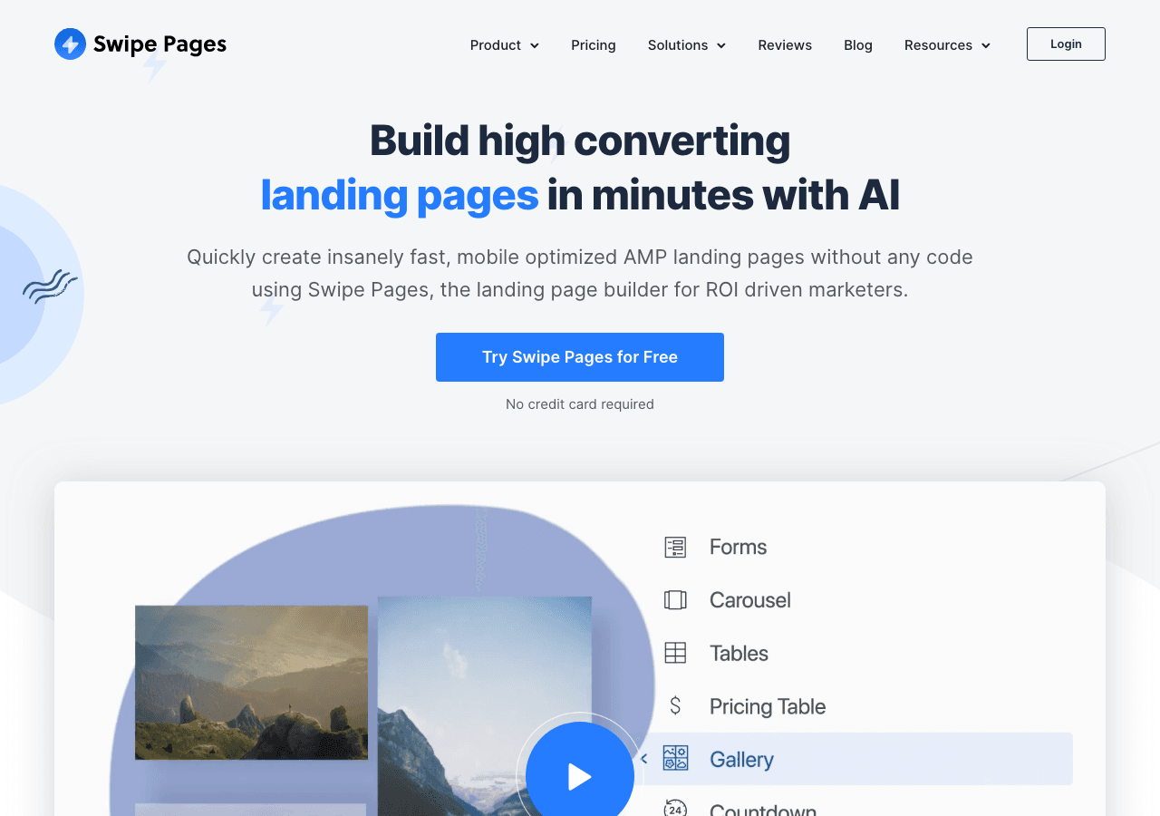 Swipe Pages Screenshot