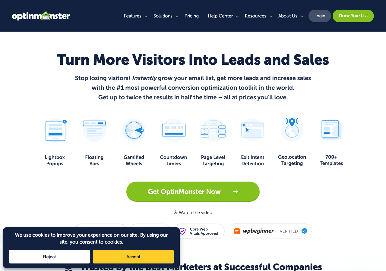 OptinMonster Screenshot