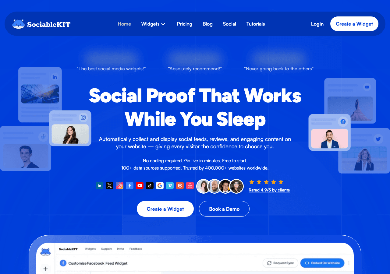 SociableKIT Screenshot