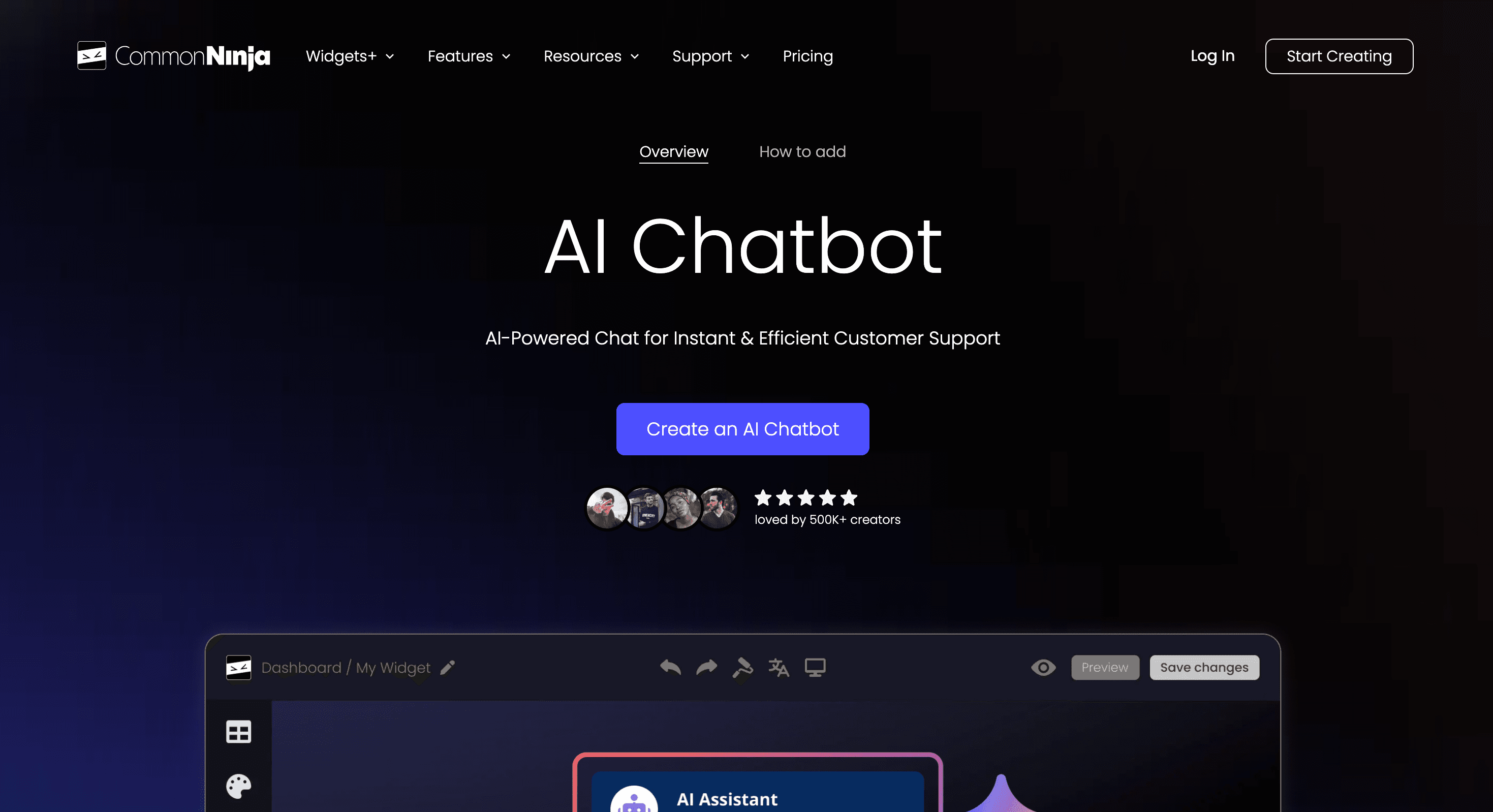 Common Ninja AI Chatbot