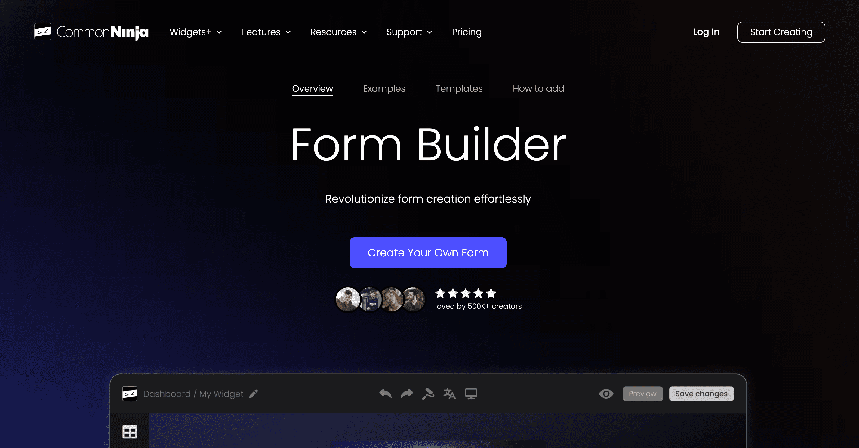 CommonNinja Form Builder