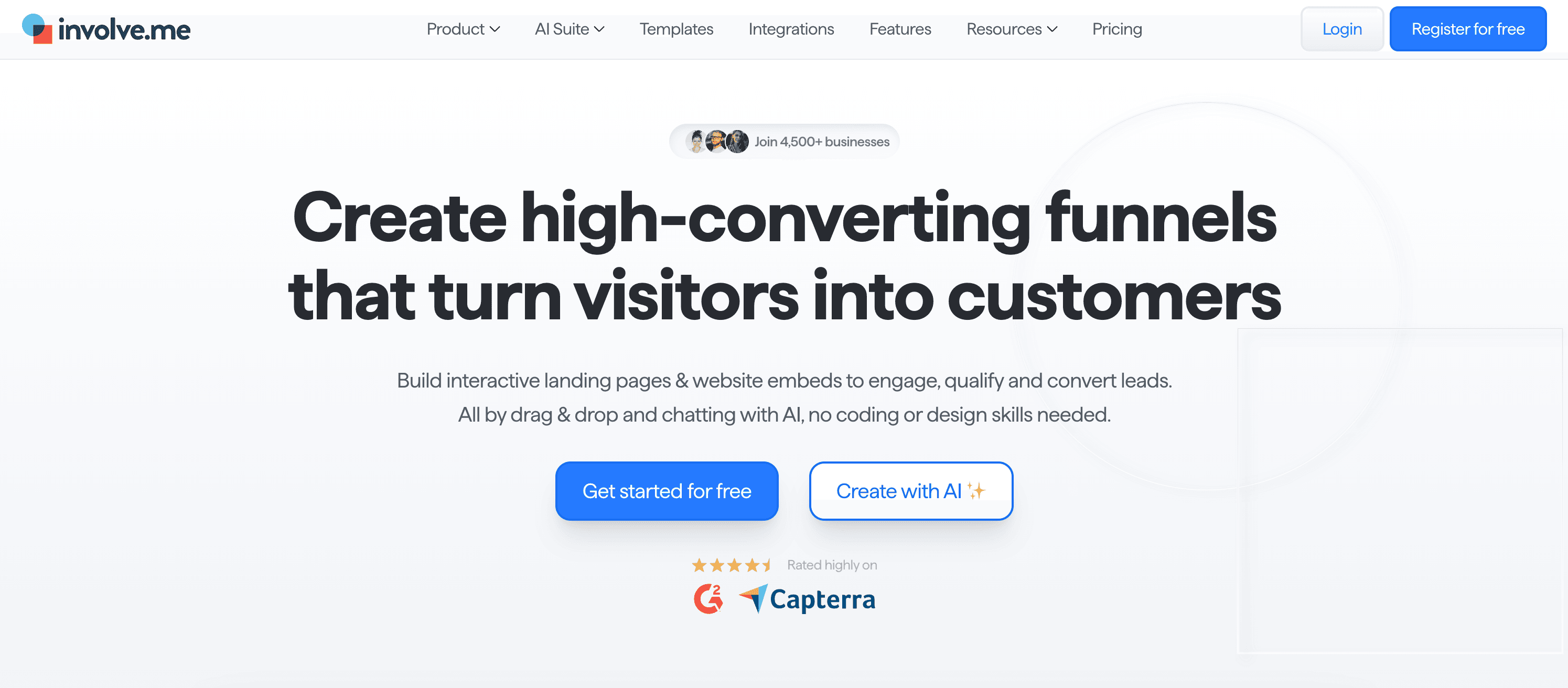 involve.me Form Platform