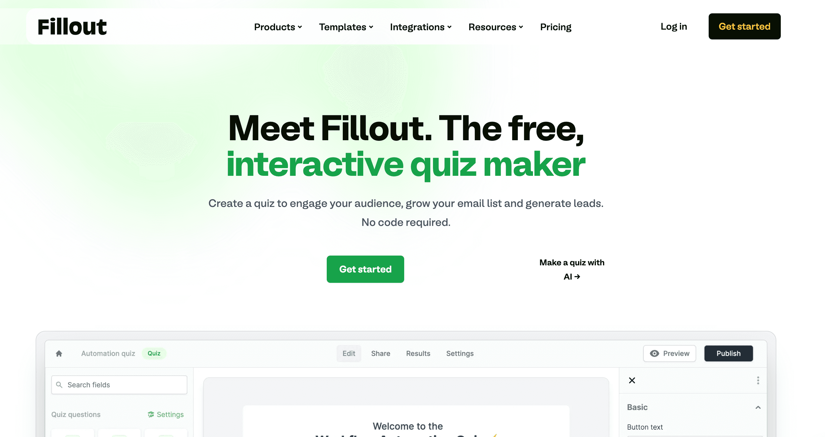 Fillout Form Builder