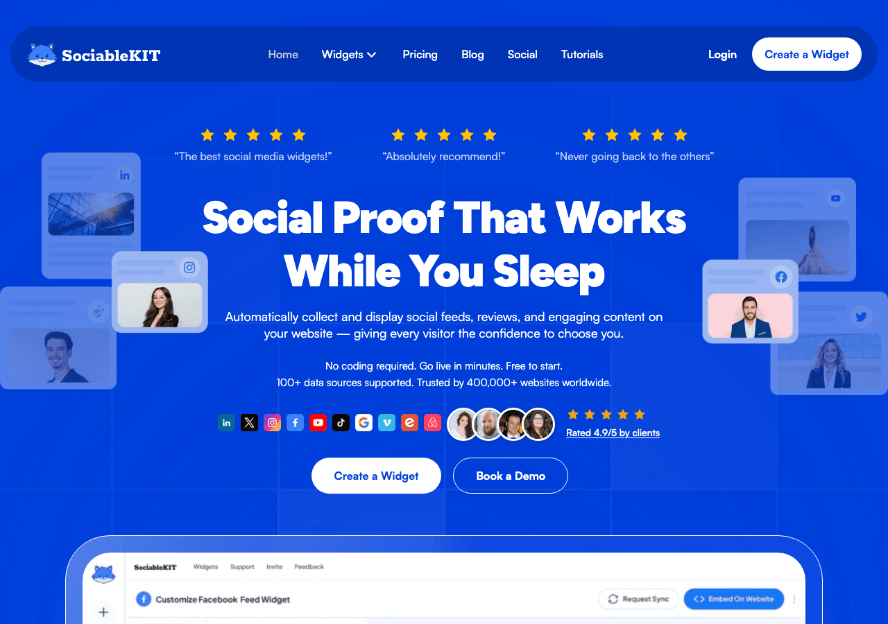 SociableKIT Screenshot