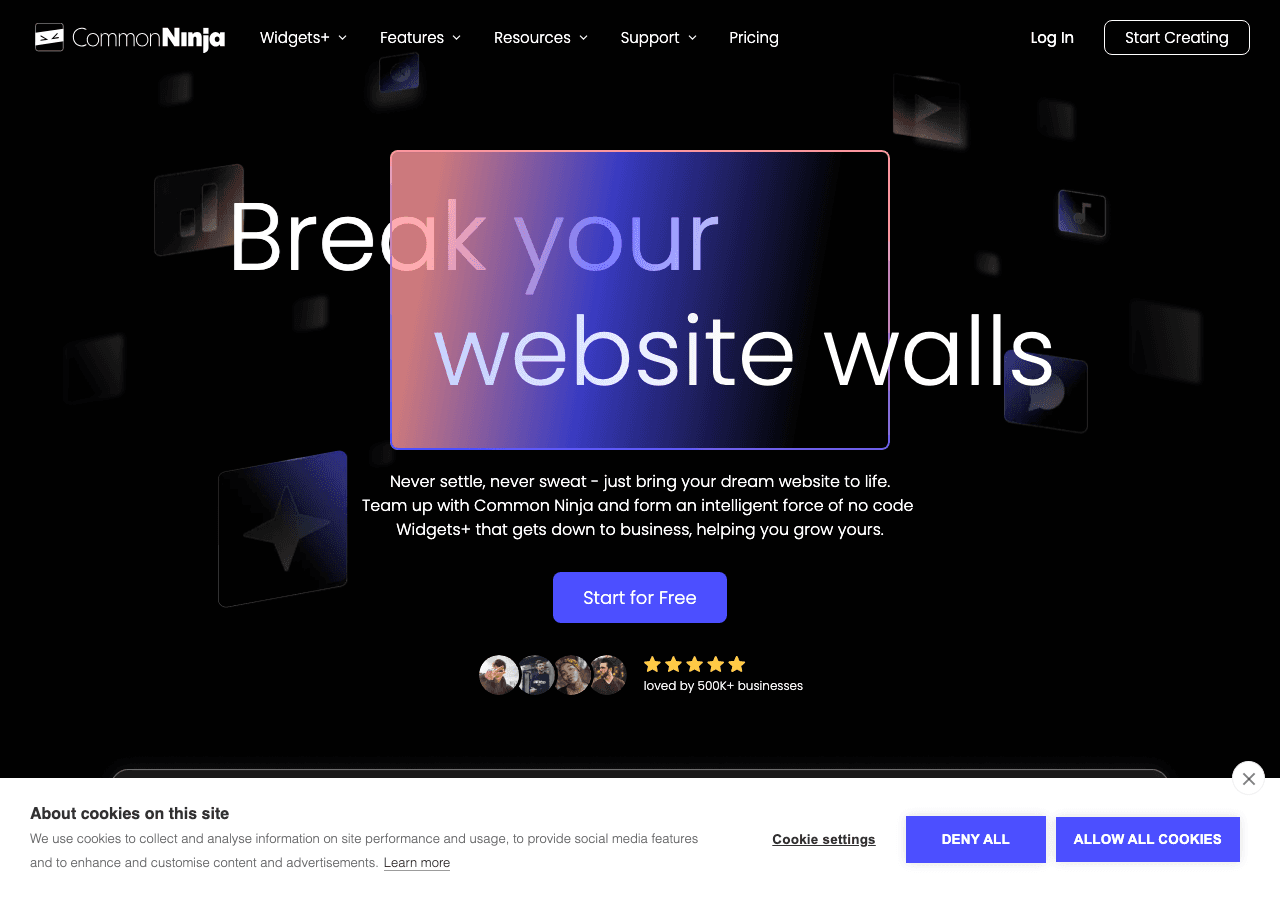 Common Ninja Screenshot