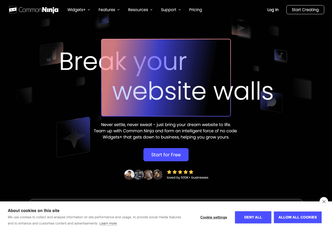 Common Ninja Screenshot