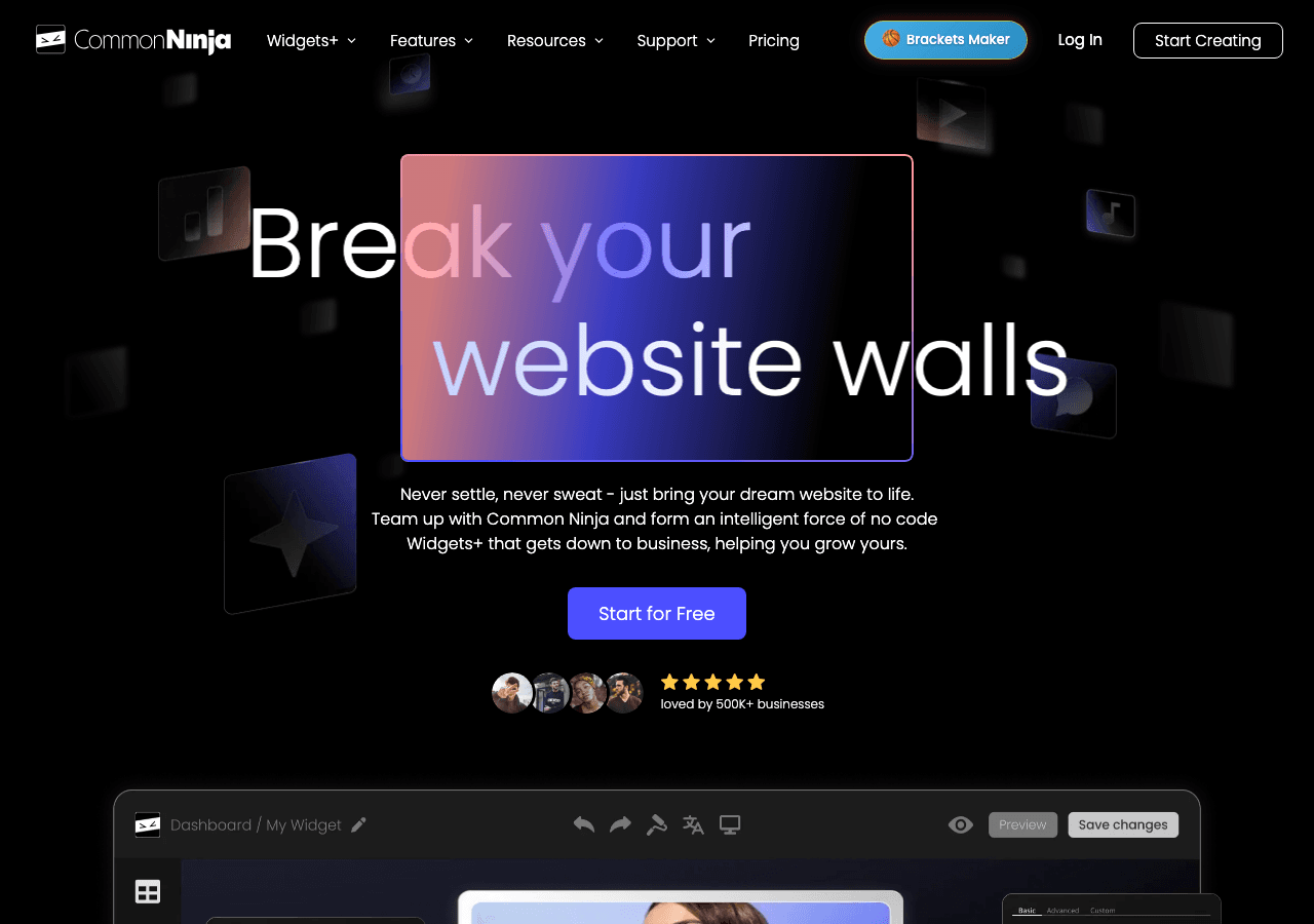 Common Ninja Screenshot