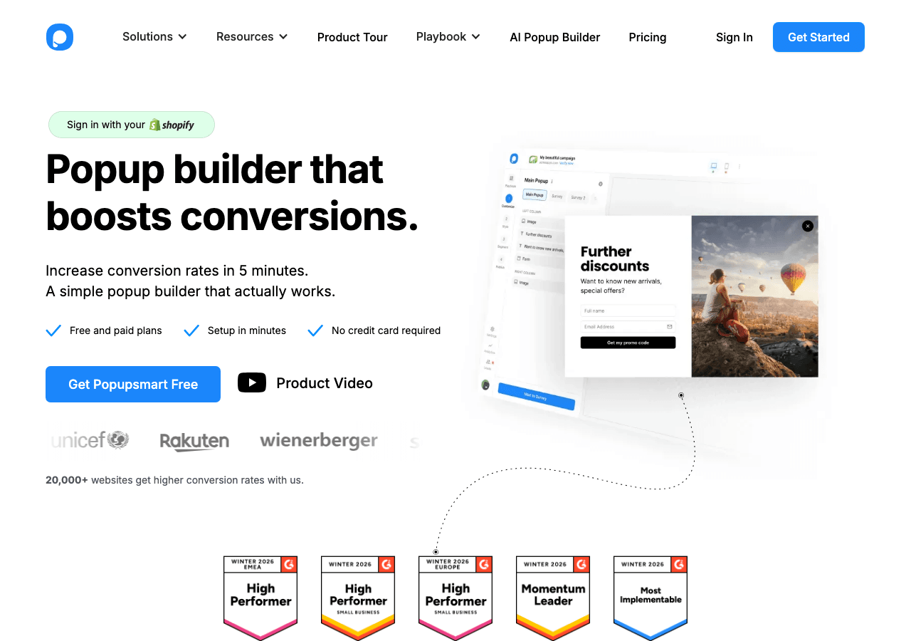 Popupsmart Screenshot