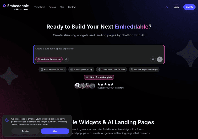 creating a simple embeddable javascript widget for... Best Image Carousel Widgets for Websites 2026 | Embeddable