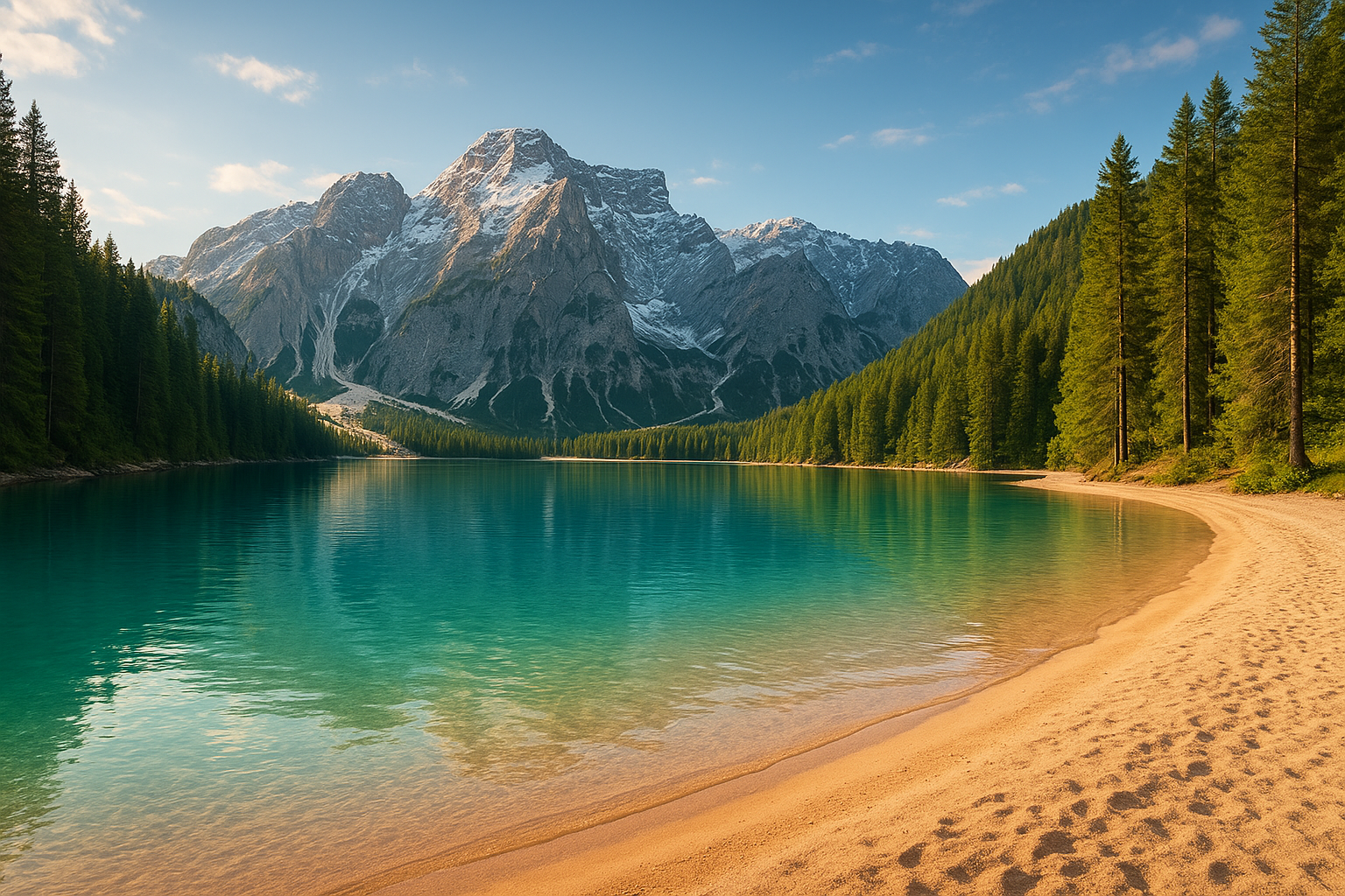 Ski and beach travel