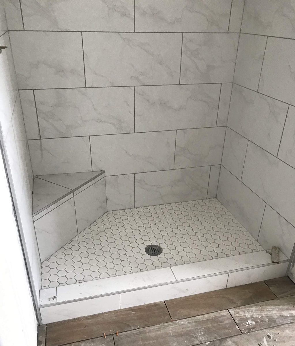 Custom Shower Tile Installation